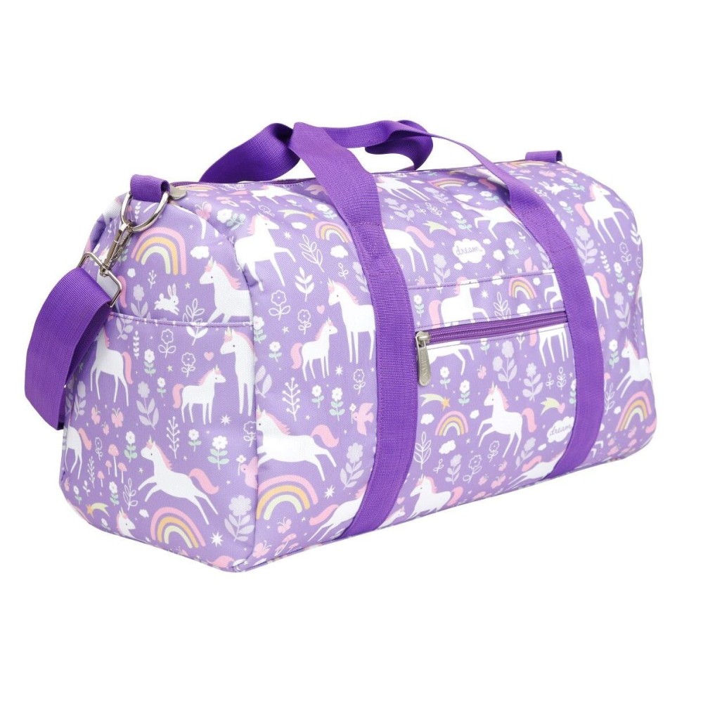 A little lovely company: Μικρό Weekend bag 46x25εκ - Unicorn Dreams