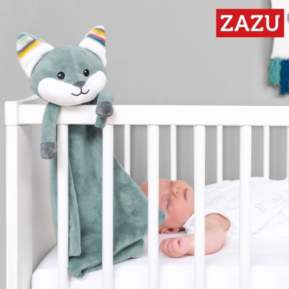 Zazu Kids Felix Κουβερτάκι Αγκαλιάς από Ύφασμα με Λευκούς Ήχους για Νεογέννητα