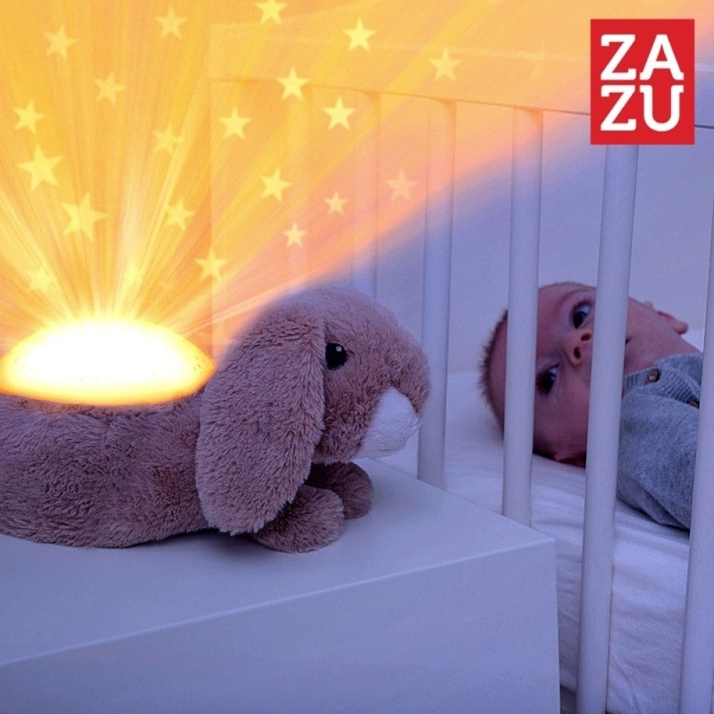 Zazu Kids Ruby Star Projection από Ύφασμα με Λευκούς Ήχους και Φως για Νεογέννητα