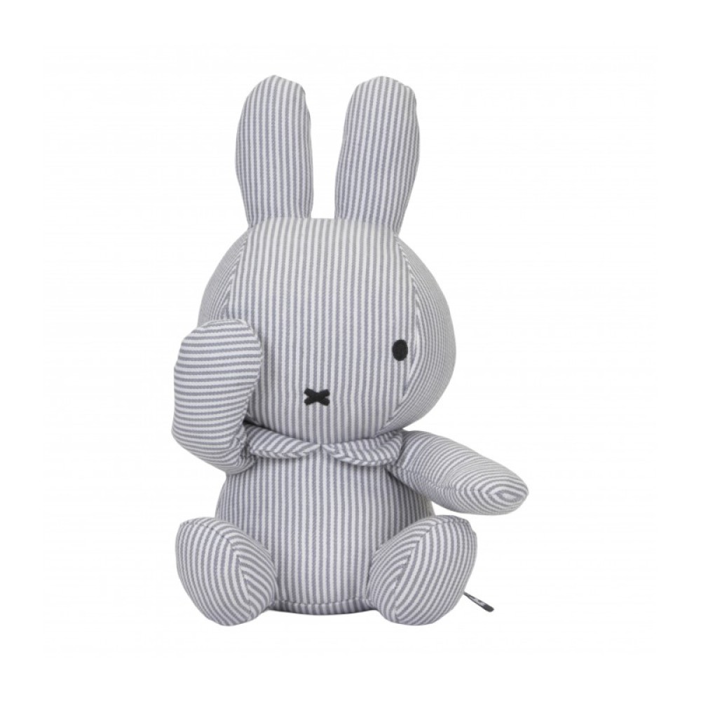 Miffy Fun At Sea  Υφασμάτινο λούτρινο 29 cm  με μαγνήτες στα μάτια για να κλείνει τα ματάκια  29x13x12