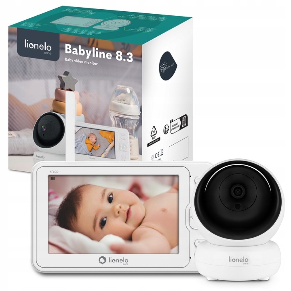 Lionelo Babyline 8.3 Ενδοεπικοινωνία με Λειτουργία εγγραφής