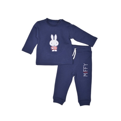 Miffy Des.61 Σετ Φόρμας 2τ Μπλε Σκούρο 12 Mηνών/80cm