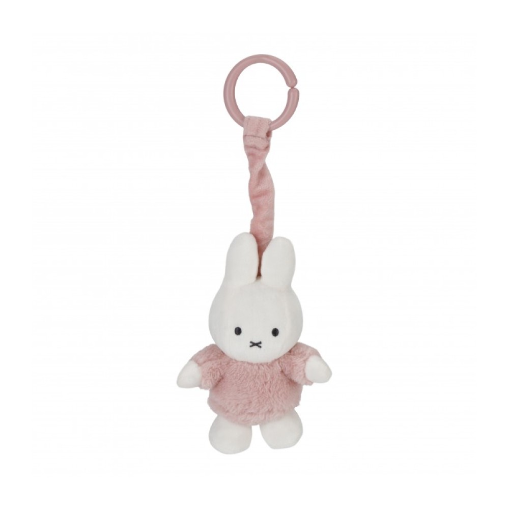 Miffy Fluffy Κρεμαστό Παίχνιδι Ροζ