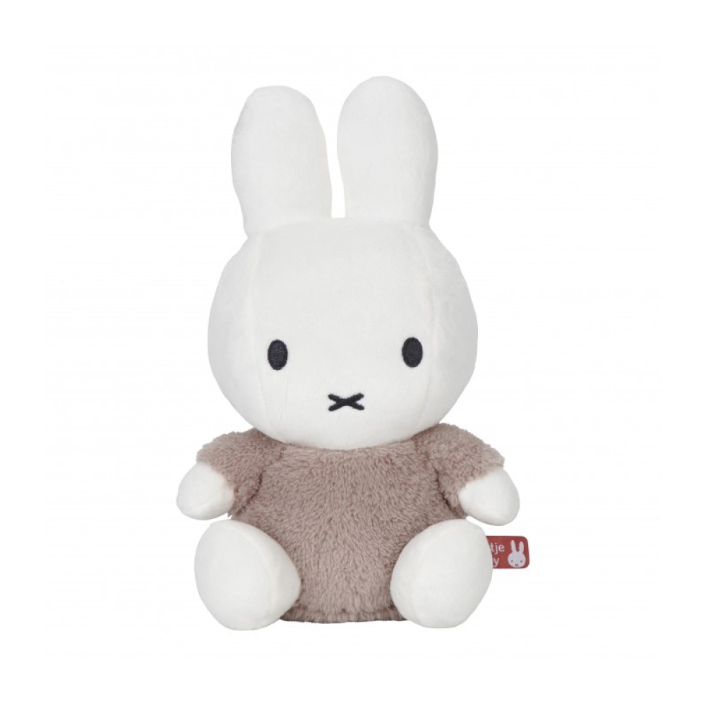 Miffy Fluffy Λούτρινο 25cm Μόκα