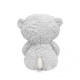 Λούτρινο Bimle grey bear 22 εκ από 100% οργανικό βαμβάκι