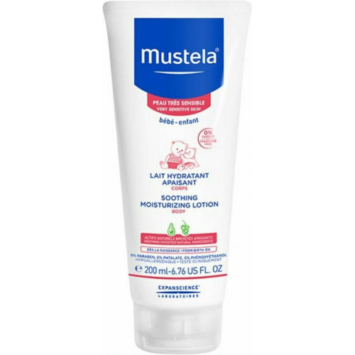 Mustela Soothing Moisturizing Lotion -  Καταπραϋντική Λοσιόν Eνυδάτωσης για το σώμα του μωρού  200ml