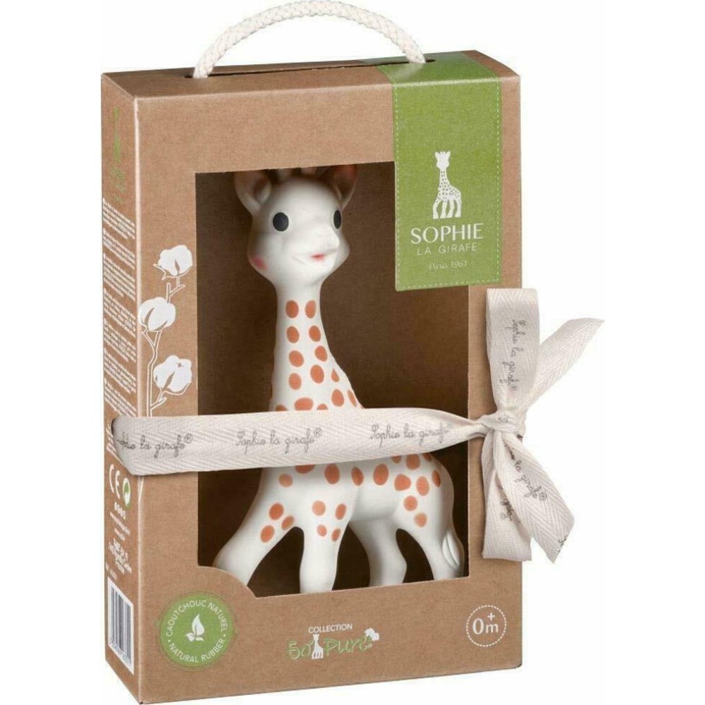 Sophie La Girafe Μασητικό Οδοντοφυΐας "So Pure" από Καουτσούκ για 0 m+