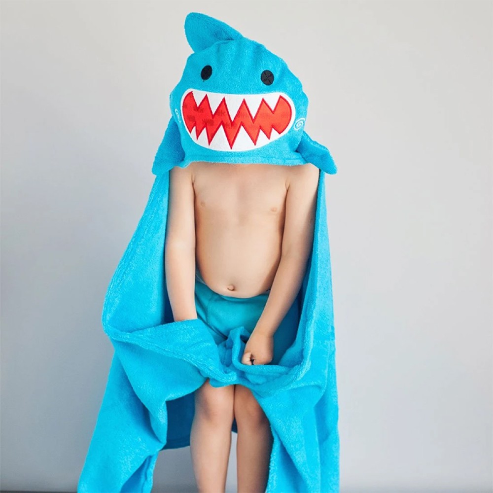 Zoocchini Παιδική Πετσέτα Sherman the Shark ZOO2009