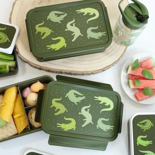 A little lovely company Δοχείο φαγητού Bento Lunch box: Crocodiles