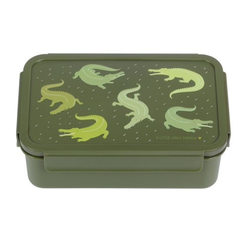 A little lovely company Δοχείο φαγητού Bento Lunch box: Crocodiles