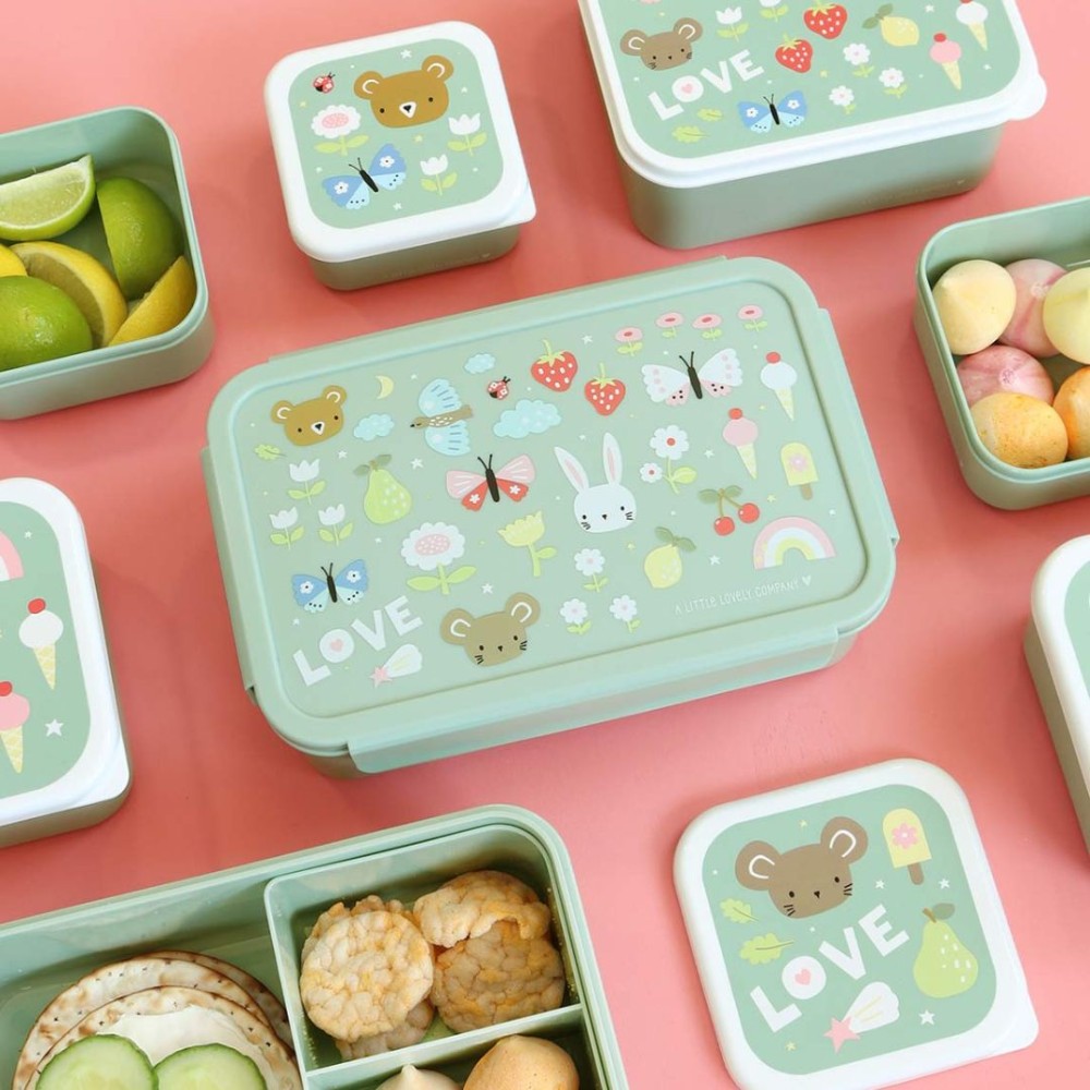 A little lovely company Δοχείο φαγητού Bento Lunch box: Joy