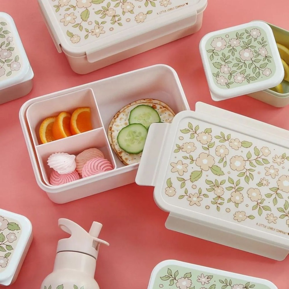 A little lovely company: Δοχείο φαγητού Bento Lunch box: Blossoms-pink