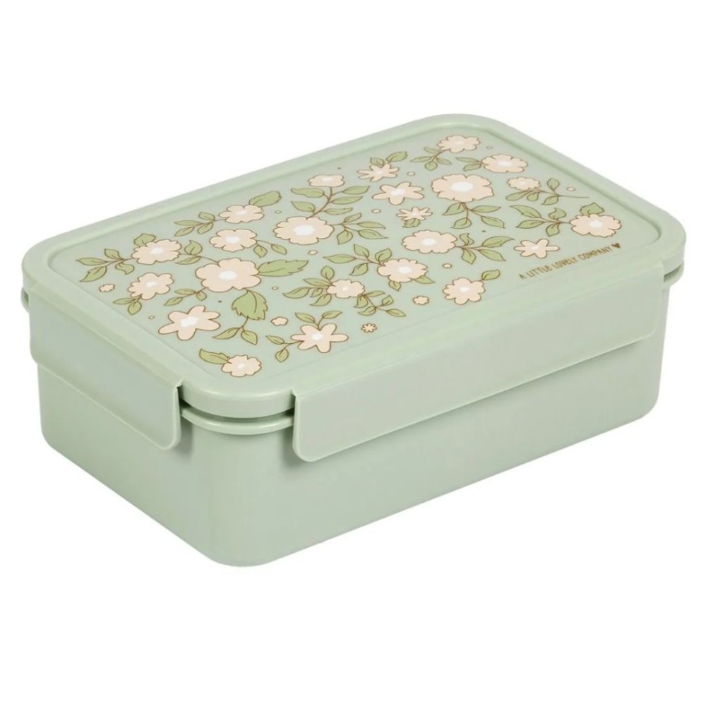 A little lovely company: Δοχείο φαγητού Bento Lunch box: Blossoms-sage