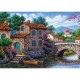 Art Puzzle: 500τμχ Canal With Flowers - Arturo Zarraga