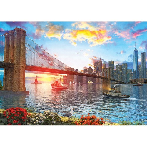 Art Puzzle: 1000τμχ Sunset in New York