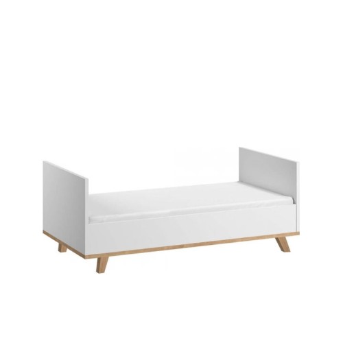 Bebe Stars Κούνια-Προεφηβικό Κρεβάτι Cappuccino White για Στρώμα 70x140cm