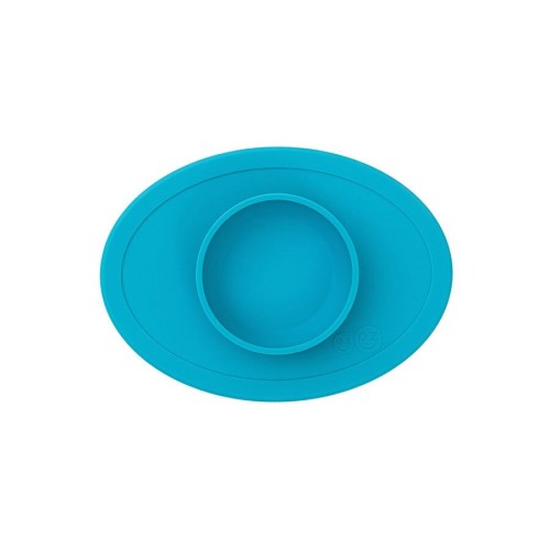 Ezpz: Εκπαιδευτικό μπολ 4+ μηνών Tiny Bowl Blue