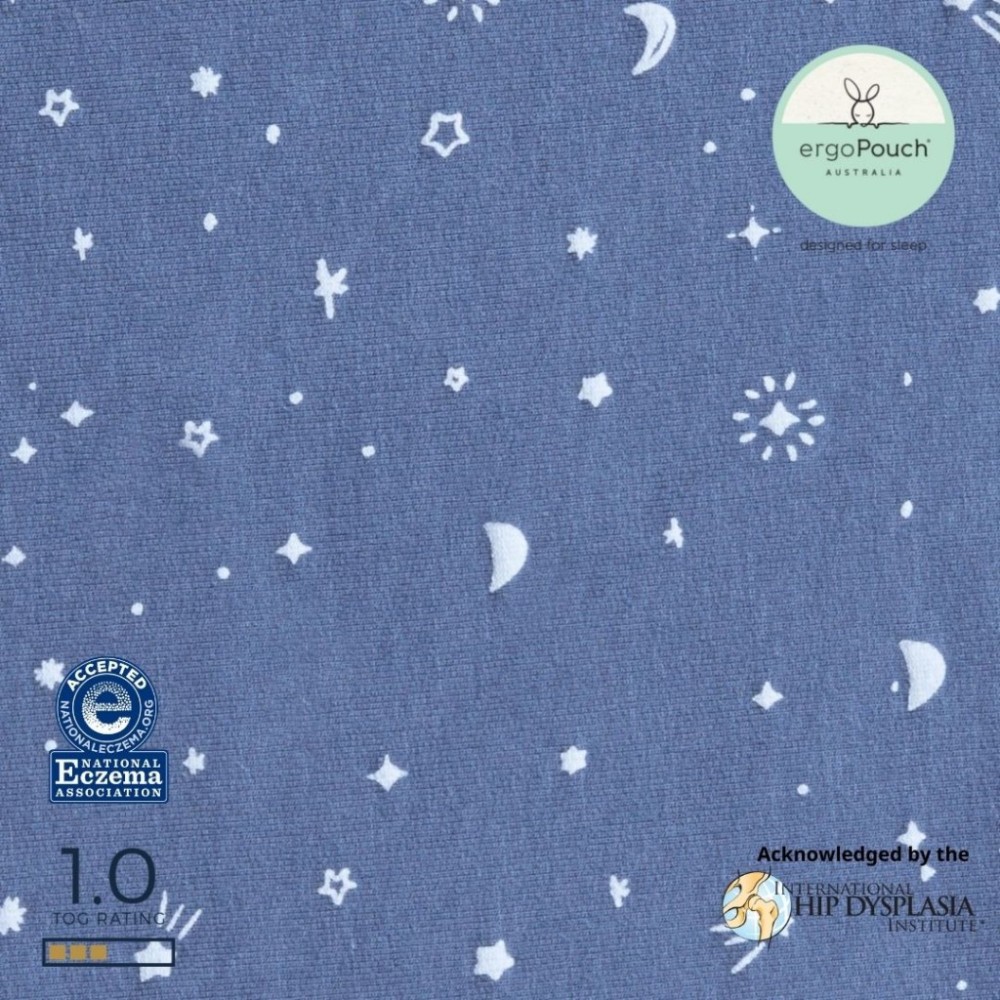 Ergo Pouch Φθινοπωρινός Cocoon Swaddle Bag 1 tog Night Sky 6-12m