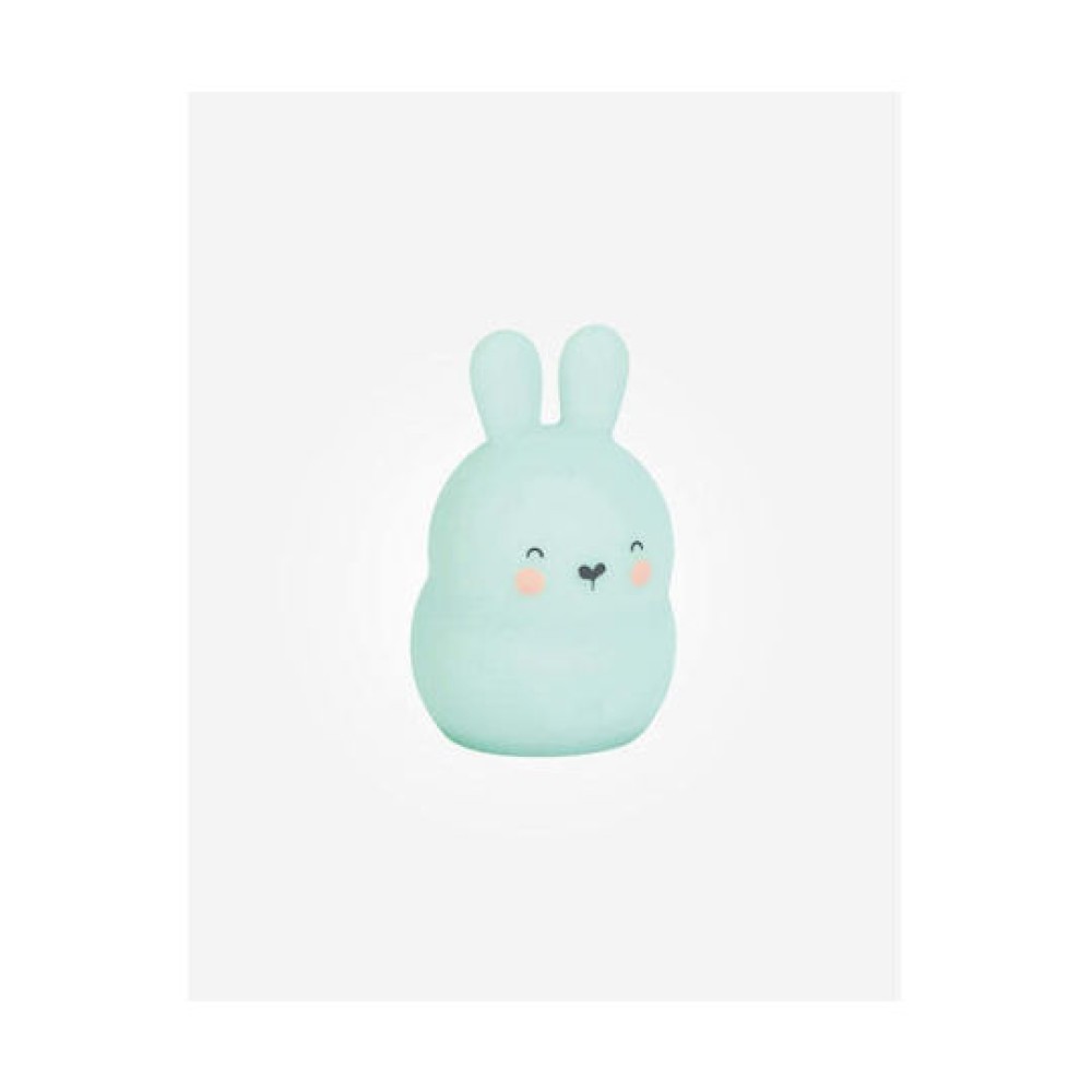 Saro Led Παιδικό Διακοσμητικό Φωτιστικό Little Bunny Mint Πράσινο 7x11cm