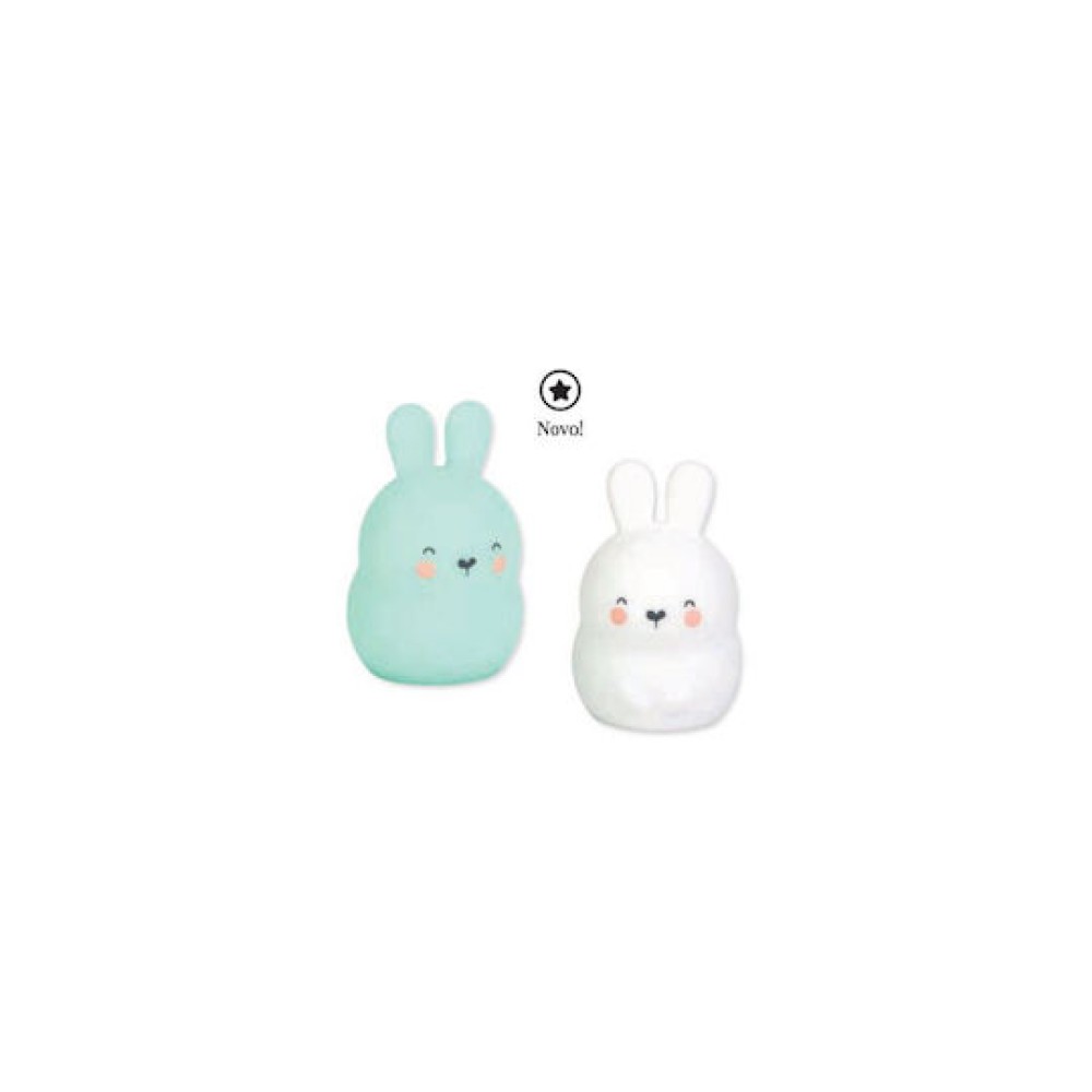 Saro Led Παιδικό Διακοσμητικό Φωτιστικό Little Bunny Mint Πράσινο 7x11cm