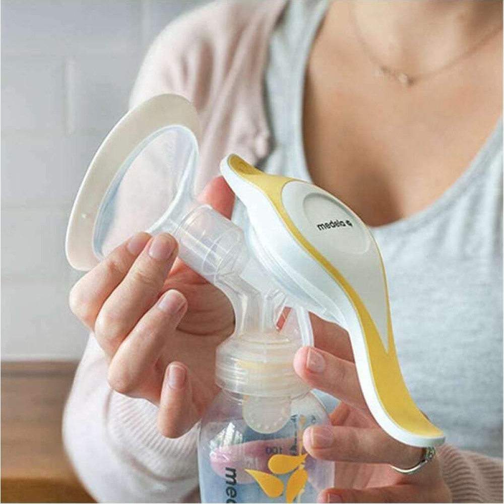 Medela Χειροκίνητο Θήλαστρο Harmony Flex Κίτρινο 150ml