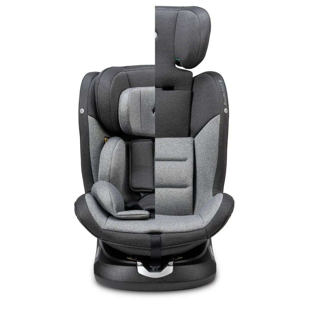 Osann Καθισματάκι Αυτοκινήτου Swift 360 S i-Size 9-36 kg με Isofix All Black