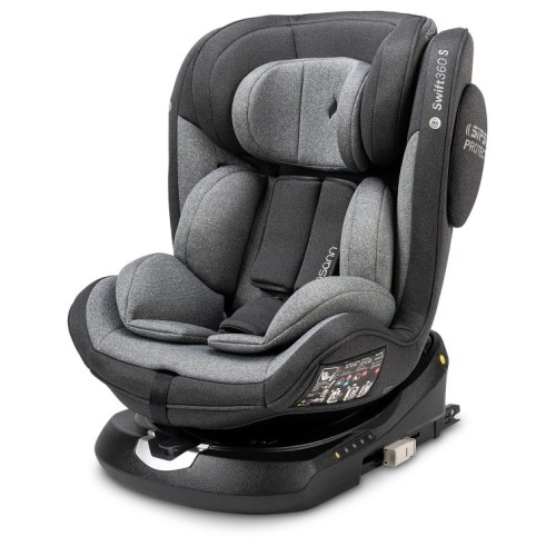 Osann Καθισματάκι Αυτοκινήτου Swift 360 S i-Size 9-36 kg με Isofix Universe Grey