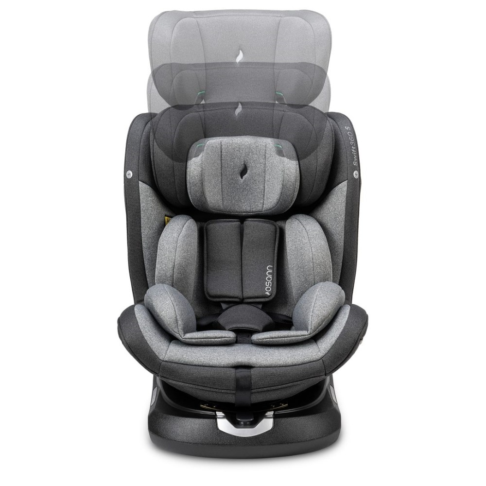 Osann Καθισματάκι Αυτοκινήτου Swift 360 S i-Size 9-36 kg με Isofix Universe Grey