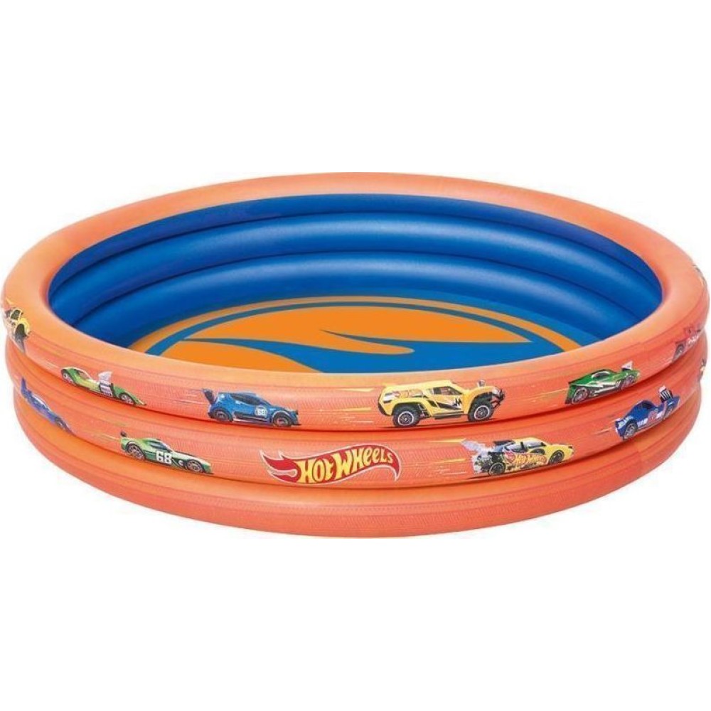 ΠΙΣΙΝΑ ΦΟΥΣΚΩΤΗ HOT WHEELS 122X25εκ. Νο.93403