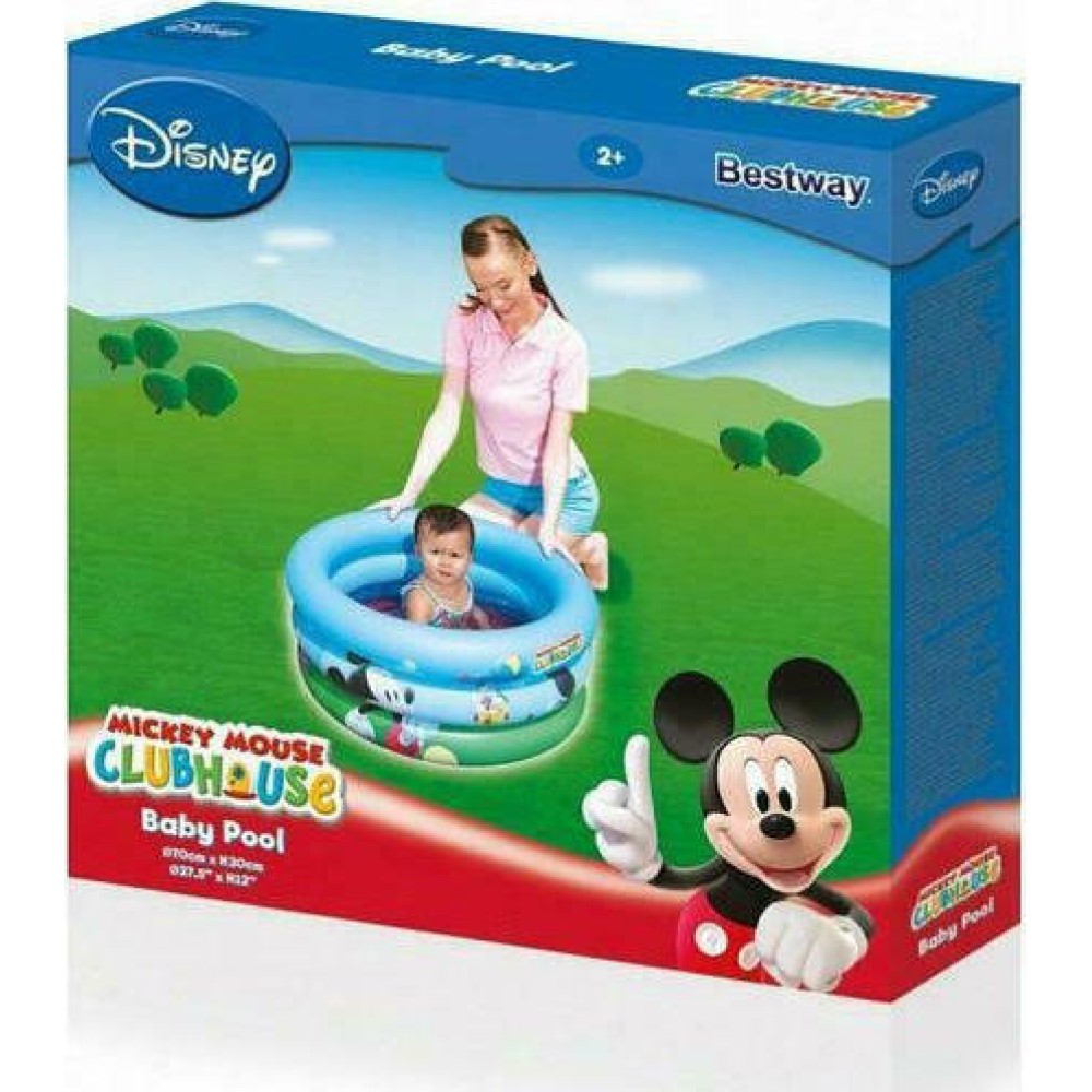 ΠΙΣΙΝΑ ΦΟΥΣΚΩΤΗ MICKEY MOUSE 70X30εκ. Νο.91018