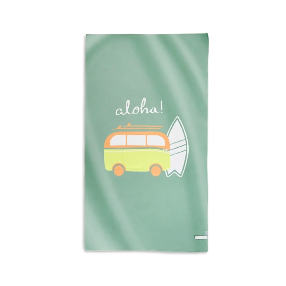 Saro Πετσέτα Παραλίας Microfiber Aloha 90x160εκ.