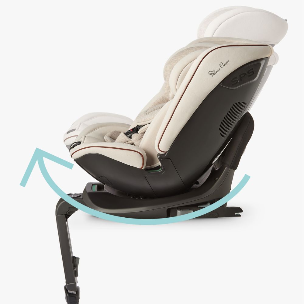 Silver Cross Καθισματάκι Αυτοκινήτου Motion 360° All Size 0-36 kg με Isofix Glacier