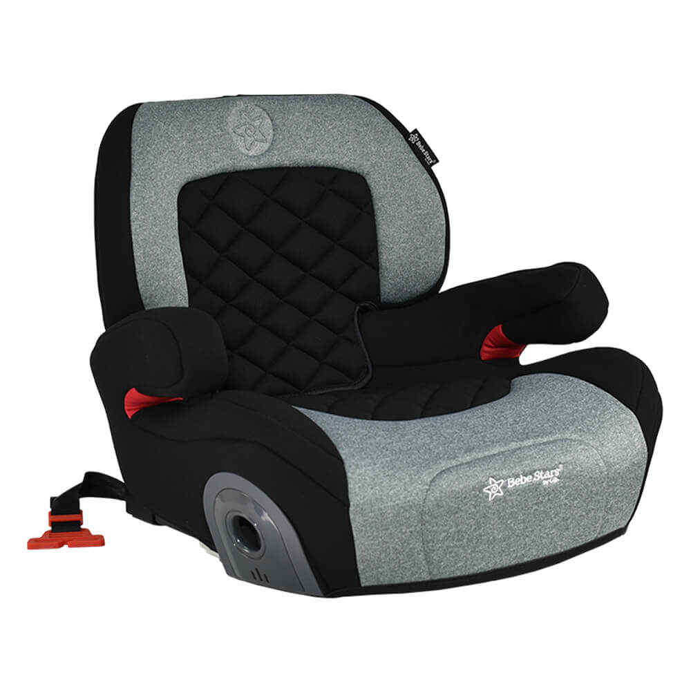 Bebe Stars Καθισματάκι Αυτοκινήτου Booster 22-36 kg με Isofix Black