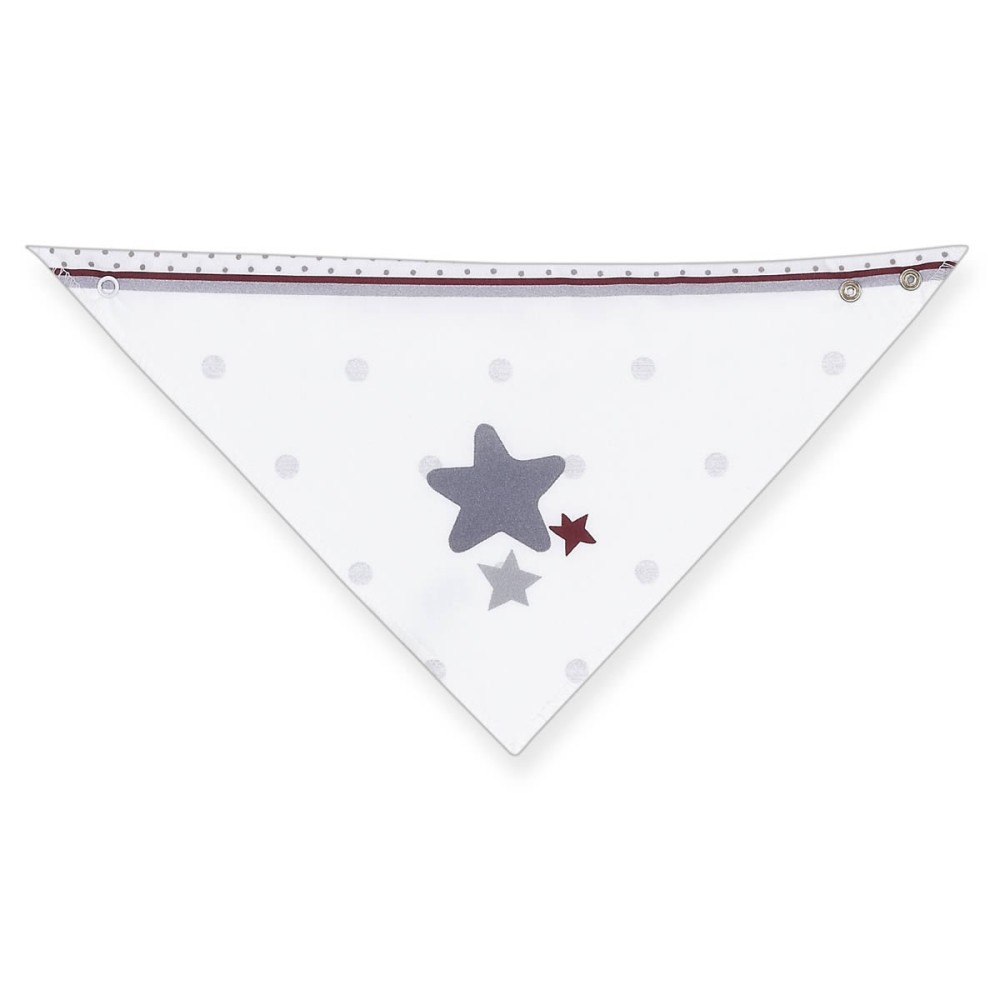 Interbaby Σαλιάρα Bandana Grey 00298G