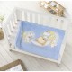 Piel Sa Sleepy Bear Κουβέρτα Αγκαλιάς 80X110 Blue