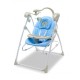 Asalvo Baby Swing Ηλεκτρικό ρηλάξ 3 σε 1 Blue