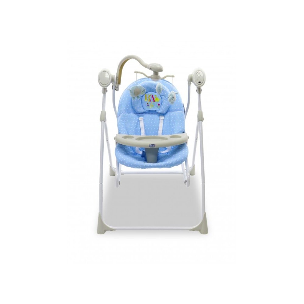 Asalvo Baby Swing Ηλεκτρικό ρηλάξ 3 σε 1 Blue