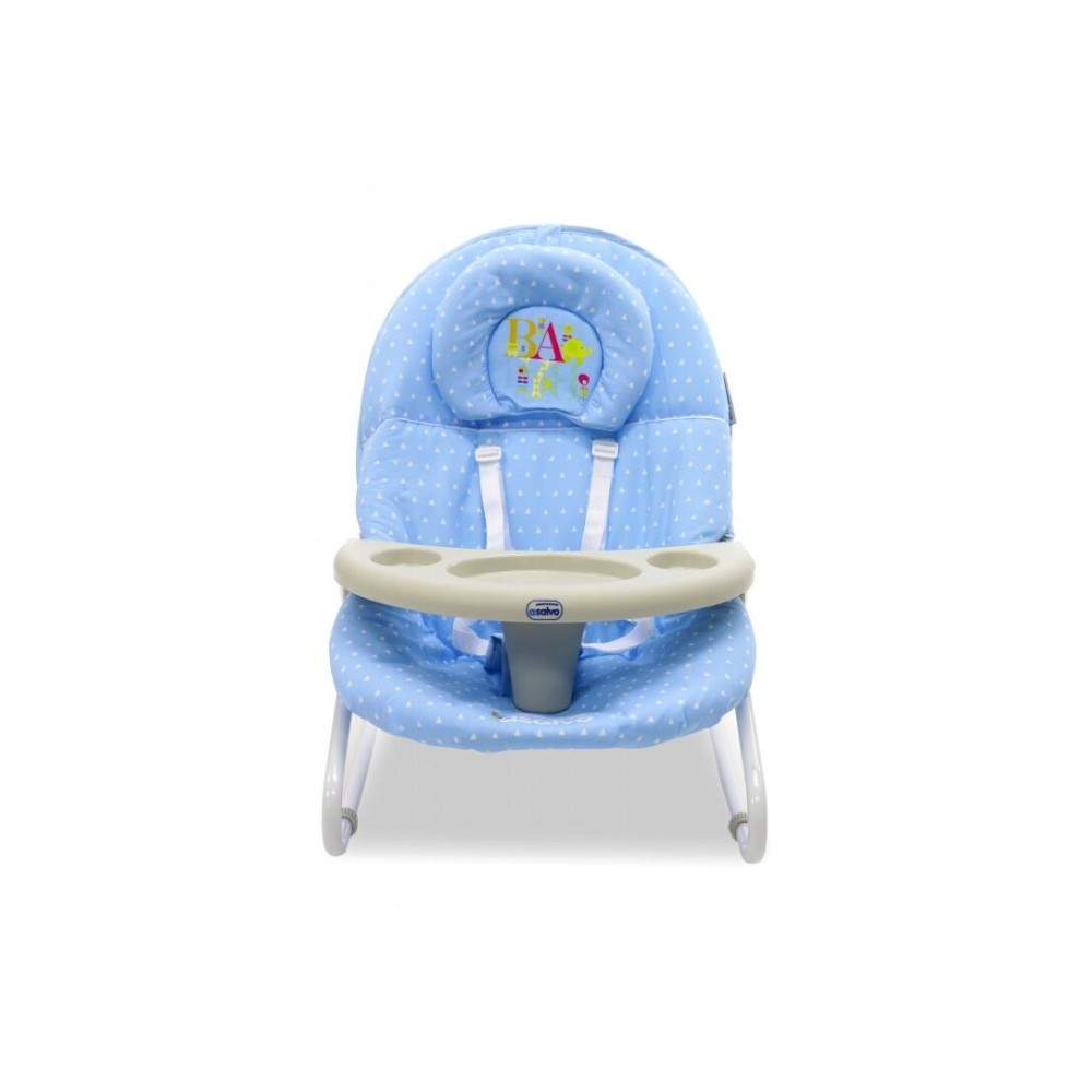 Asalvo Baby Swing Ηλεκτρικό ρηλάξ 3 σε 1 Blue