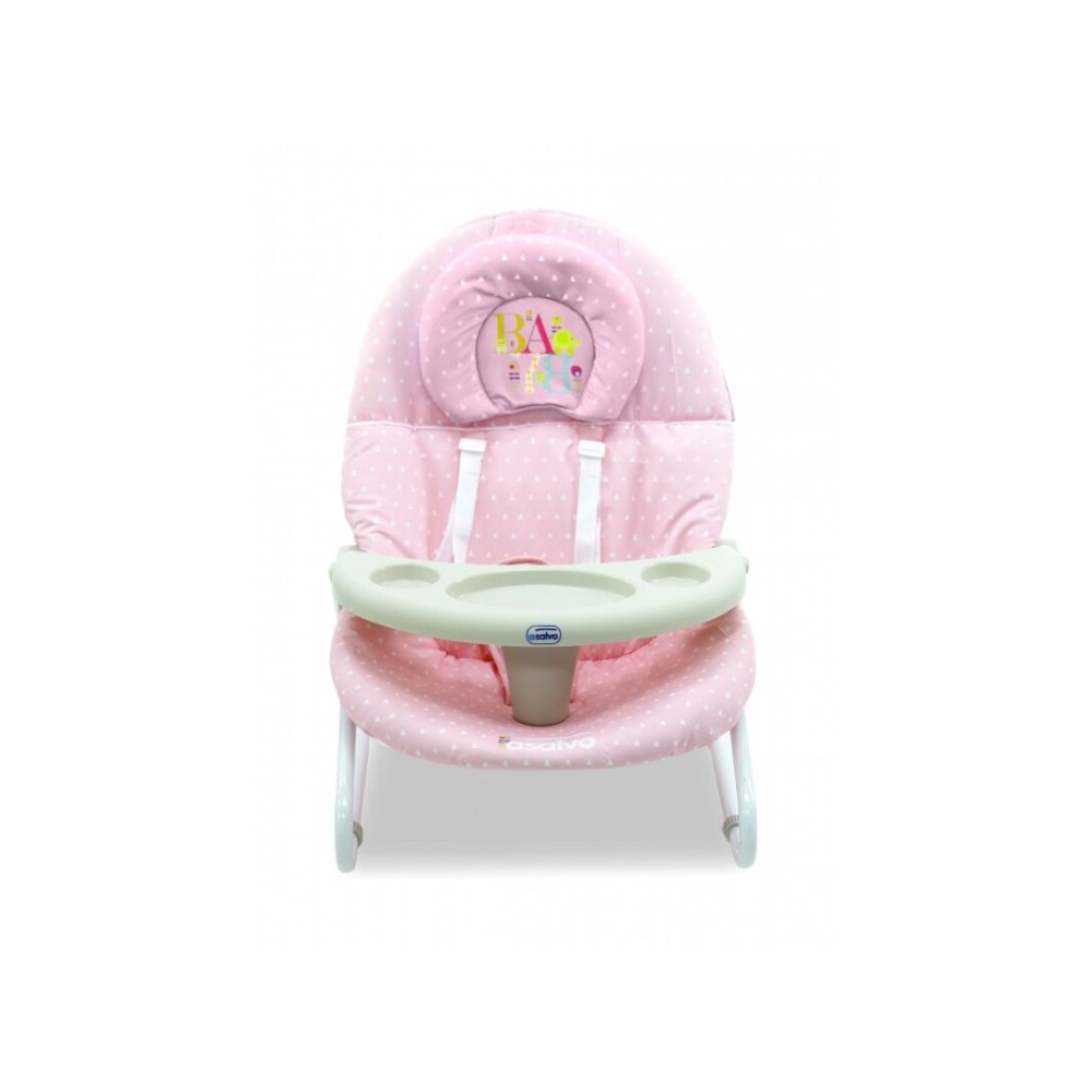 Asalvo Baby Swing Ηλεκτρικό ρηλάξ 3 σε 1 Pink