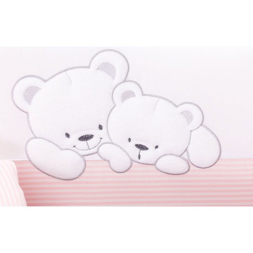 Tuttolina Cuddle Bear Προίκα Σετ 7 Τμχ  Pink