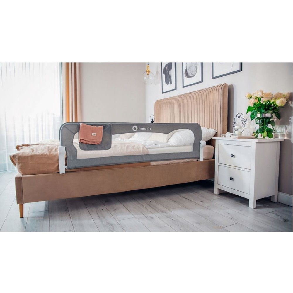 Lionelo Eva Προστατευτικό Κρεβατιού 150x42cm Beige Melange