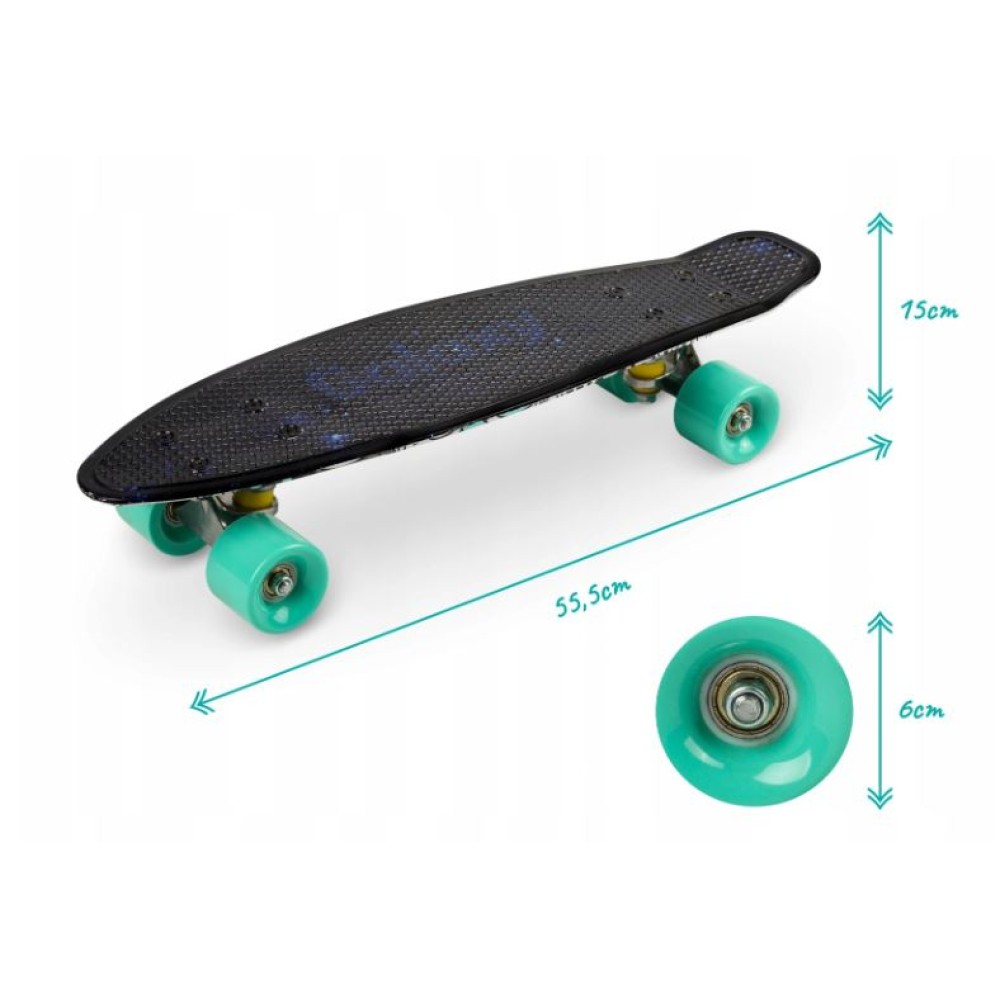 Momi Galaxy Τροχοσανίδα  Scateboard Εως 50 Kg Intustrial 5900495948694