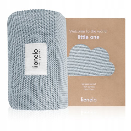 Lionelo Bamboo Κουβέρτα 75Χ100 Gray