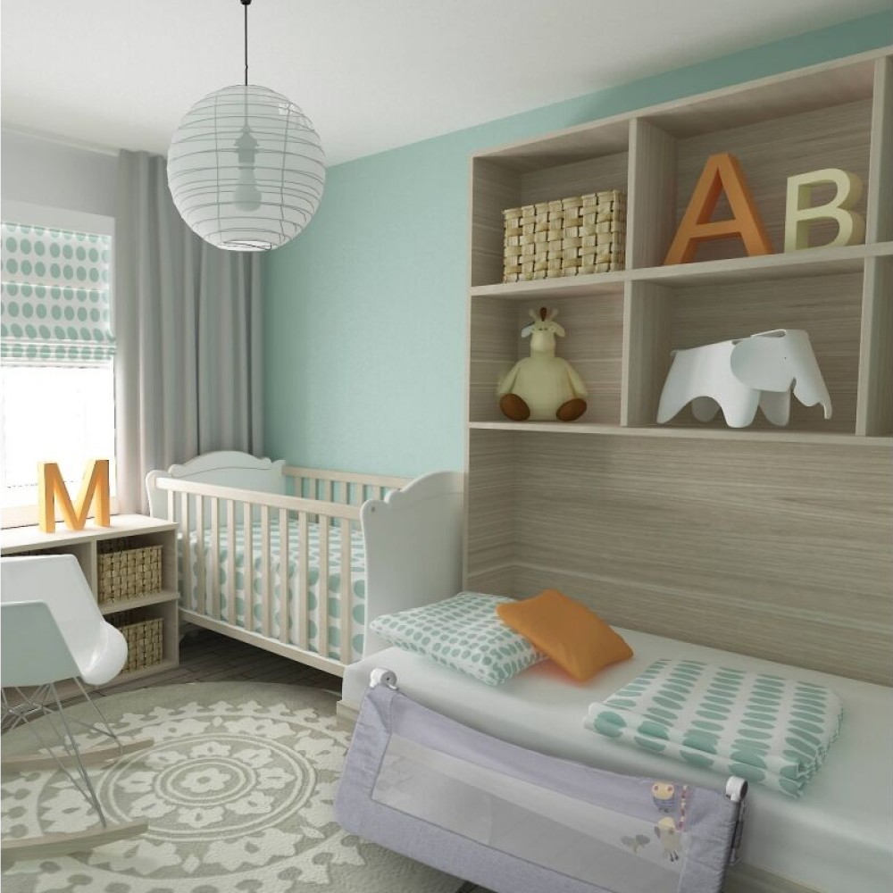 Interbaby Estrellas Προστατευτικό Κρεβατιού 70x90cm Gray