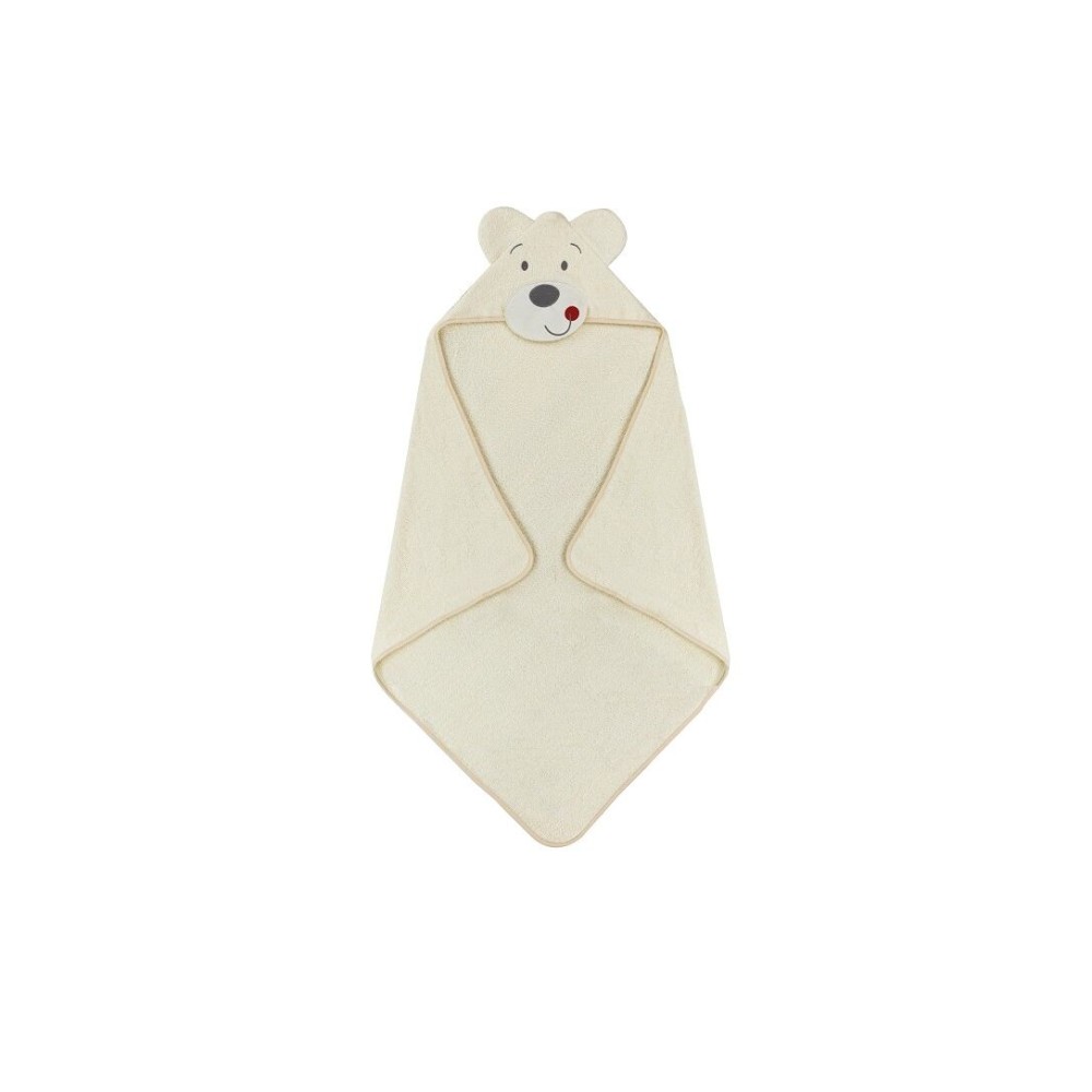 Interbaby Happy Bear Μπουρνούζι Κάπα Beige