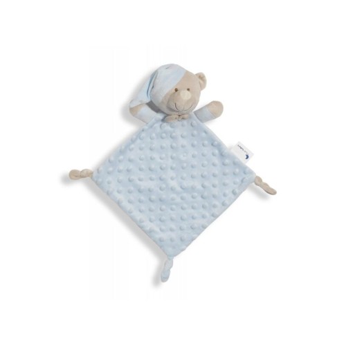 Interbaby Dou-Dou Bear Πανάκι Παρηγοριάς Blue DU003A