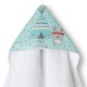 Interbaby Tipi Oso Μπουρνούζι Κάπα White/Green