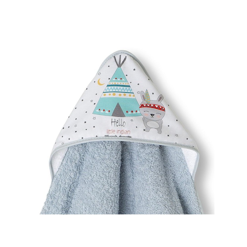 Interbaby Tipi Oso Μπουρνούζι Κάπα Gray