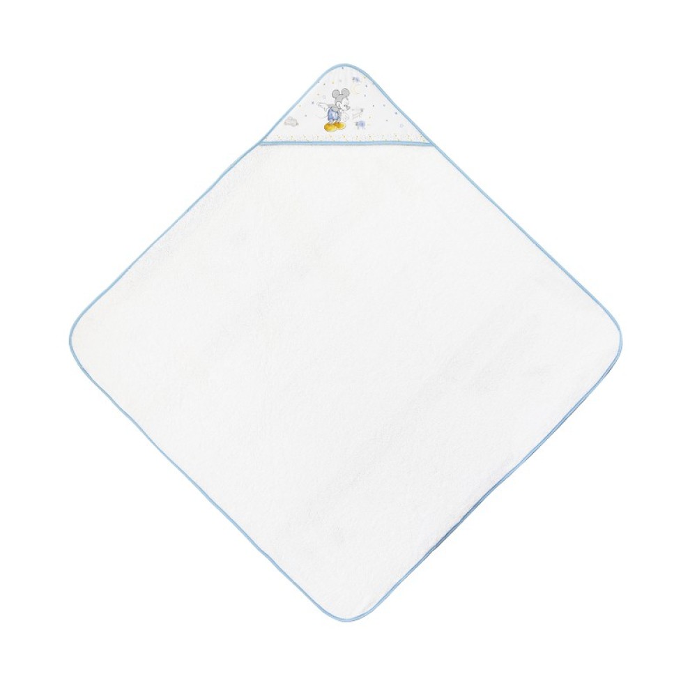 Interbaby Mickey Μπουρνούζι Κάπα White/Blue