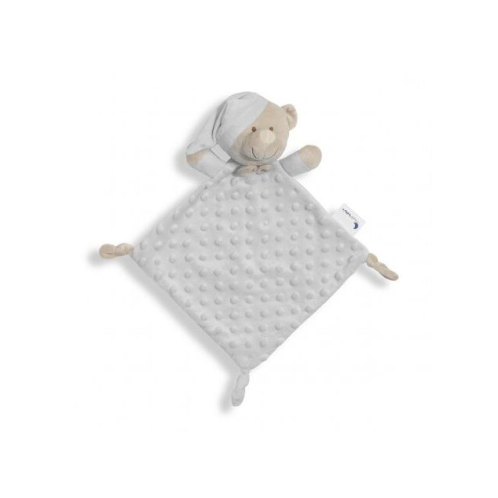 Interbaby Dou-Dou Bear Πανάκι Παρηγοριάς Grey DU003G